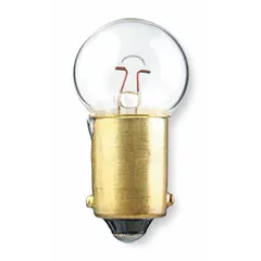 APPROVED VENDOR 293-10PK BA9s Miniature Bayonet Base Lamp, 14V AC, G4-1/2 Globe, White