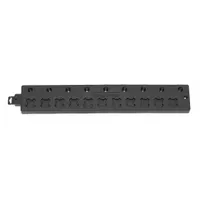 TOOLHANGER Tool Hanger Board: Black, 18 in Overall Wd, 18 in Overall Lg, Plastic (MPN 1002)