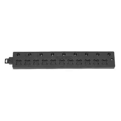 TOOLHANGER Tool Hanger Board: Black, 18 in Overall Wd, 18 in Overall Lg - Tool Hangers