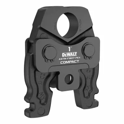DEWALT Press Jaw (MPN DCE215100). Key specifications — attr518760: DEWALT. - Jaws for Compact Press Tools
