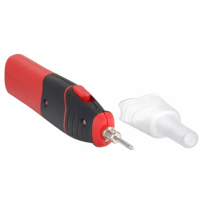 WELLER CORDLESS SOLDERING IRON: 8 W, 900°F, Conical Tip, 0.3 mm Tip Wd - Battery-Powered Soldering Irons