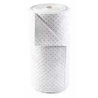 CONDOR Sorbent Roll: Polypropylene, White, 150 ft Roll Lg, 30 in Roll Wd