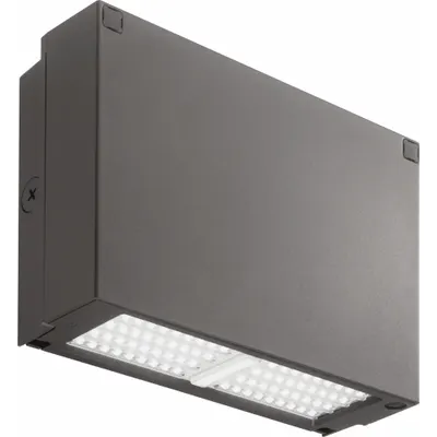 LITHONIA LIGHTING Outdoor LED Wall Pack: LED, 6,000 lm, 4000K, 120 to 277V AC, 52 W, Type IV - LED Anti-Glare Full-Size Wall Packs