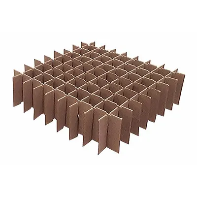 COREPOINT SCIENTIFIC Cell Divider, Fiberboard, 6 in x 6 in, for NBOX2 - Cold Storage Box Cell Dividers