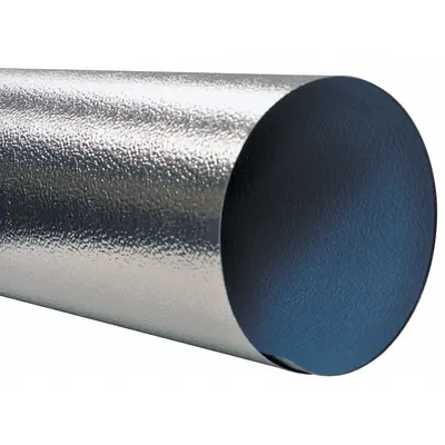 ITW Pipe Insulation Jacketing: Aluminum Jacket, For Straight Runs Fitting - Aluminum Jacketing for Insulation Tubes