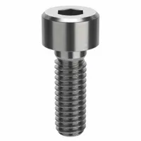 Socket Head Cap Screw: M4x0.70 Thread Size, 12 mm Lg, Std, Plain, Stainless Steel, 316 H5 (MPN ZSS616M4X12)