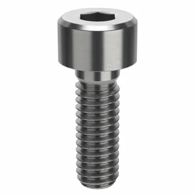 AMPG Socket Head Cap Screw: M4x0.70 Thread Size, 12 mm Lg, Std, Plain, Stainless Steel - Metric System Standard Socket Head Cap Screws