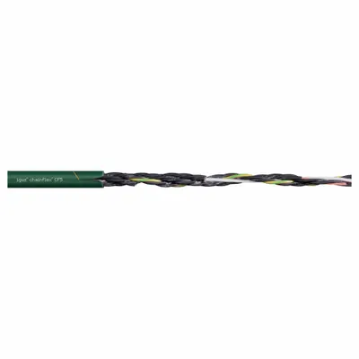 CHAINFLEX Control Cable: 17 AWG, 25 Conductors, Order by the Foot, PVC Jacket - Continuous Flexing Control Cables