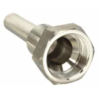 TRERICE Threaded Thermowell: Stainless Steel, For 3 1/2 in Stem Lg, 2 1/2 in Insertion Lg, 600°F (MPN 3-4F5)