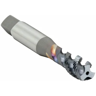 OSG Spiral Flute Tap: 3/8"-24 UNF, H4 / 2B-3B, 3 Flute - General Purpose Spiral-Flute Taps