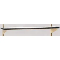 PRO-LINE Shelf Riser: 72 in Overall Wd, 12 in Overall Dp, Beige, Steel, Includes Mounting Hardware (MPN CSPL1272P)