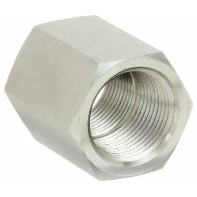 AEROQUIP Hydraulic Hose Adapter: 3/4 in x 3/4 in Fitting Size, Female x Female, NPTF x NPTF - NPTF-to-NPTF Steel Hydraulic Hose Adapters