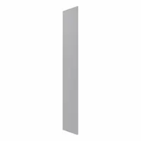 HADRIAN Pilaster: Solid Plastic HDPE, Plastic, Gray, 80 1/2 in Ht, 6 in Wd, 1 in Thick (MPN X41006-239)