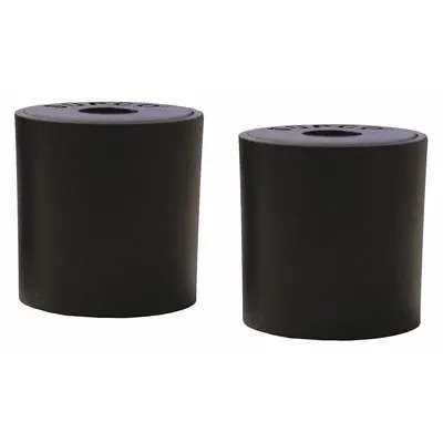 Supco Refrigerant Locking Cap: Thermoplastic, 1/4 in Connection - Locking Refrigerant Caps