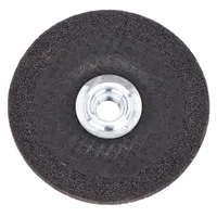 NORTON Depressed Center Grinding Wheel: Type 27, 4 1/2" x 1/4" x 7/8", Aluminum Oxide, 24 Grit (MPN 66252842033)