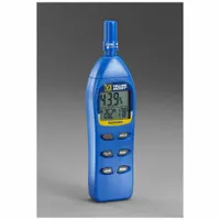 YELLOW JACKET Hygro Thermometer Psychrometer: Onboard, 7 in x 1.88 in x 1 in, -4°F to 122°F (MPN 69008)