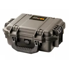 PELICAN Protective Case: 7 1/2 in x 9 1/2 in x 4 1/4 in Inside, No Foam, Black, Stationary, 2 lb Wt (MPN IM2050-X0000). Key specifications — Closure Type: Padlock Hasp; Brand: PELICAN; Carry-On Size: Yes.