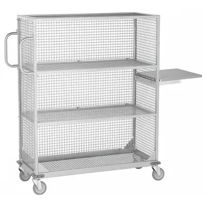 OEM Folding Work Surface: Overall Dim - Folding Work Surfaces for Dual-Side-Access Wire Stock Carts