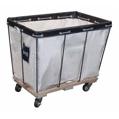 ROYAL BASKET TRUCKS 600 lb Capacity Basket Truck with Removable - Basket Trucks with Removable Abrasion-Resistant Canvas Liner