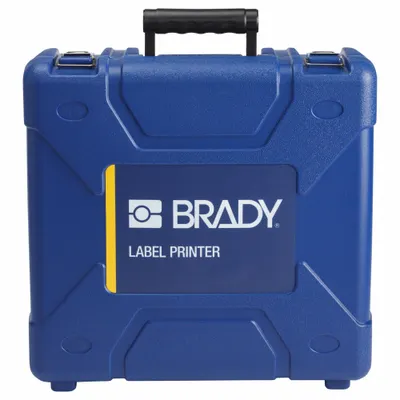 BRADY Label Maker Printer Case: Blue - Storage & Transport Cases