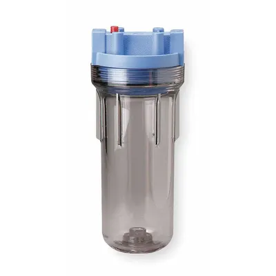PENTAIR/PENTEK Water Filter Housing: 3/4 in, NPT, 12 5/8 in Overall Ht, 5 1/4 in Overall Dia - Pentair Water Filter Cartridge Housings