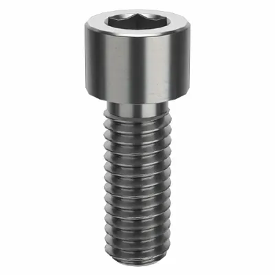 AMPG Socket Head Cap Screw: 3/8"-16 Thread Size, 1 in Lg, Std, Plain, Stainless Steel - Inch System Standard Socket Head Cap Screws