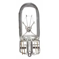 APPROVED VENDOR 168LL-2PK T3-1/4 Wedge Base Incandescent Lamp, 14V AC, White