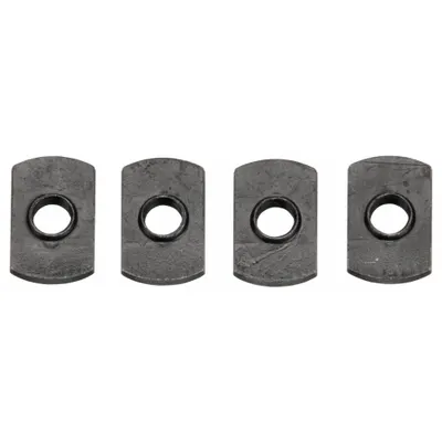 FATH INC. Economy T-Nut: 5/16"-18 Size, For 0.4 in Slot Wd, 15 Series, Single Center - Slide-In T-Nuts
