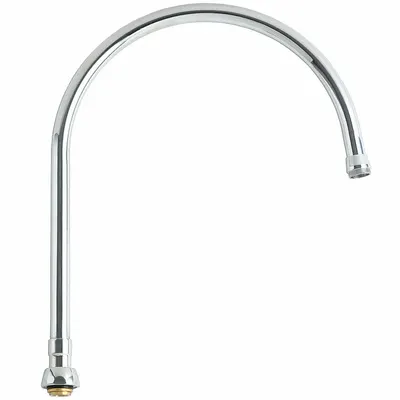 CHICAGO FAUCETS GN10ASWGJKABCP Arc Swivel Gooseneck Spout - Gooseneck Faucet Spouts