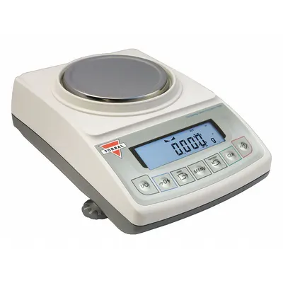 TORBAL Compact Bench Scale: 220 g Capacity, 0.001 g Readability, g, 0.002 g Linearity - Precision Lab Balances