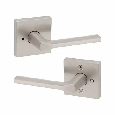 KWIKSET 730LSL-SQT-15-6AL-RCS Privacy Lever Lockset - Privacy Lever Locksets