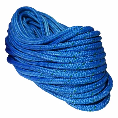 ALL GEAR Rigging and Climbing Rope: Double Braid, 1/2 in Dia, 2,100 lb Working Load Limit - Rigging & Climbing Rope