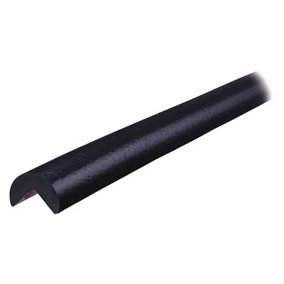 KNUFFI Corner Guard: Polyurethane Foam, Round Shape, 197 in Overall Lg, 1 in Overall Thick - Corner Protectors