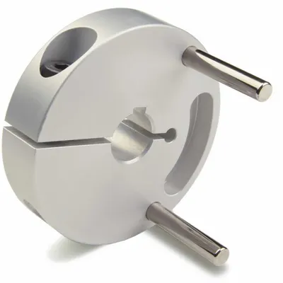 RULAND MANUFACTURING Controlflex Coupling Hub: 1° Angular Misalignment, 1.5 mm Axial Motion - Double Insert Hubs for Keyed Shafts