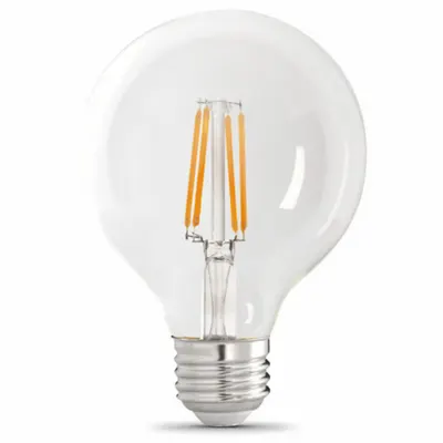 FEIT ELECTRIC Compact LED Bulb: Medium Screw (E26), LED, (G) Globe, G25, 12 W Watt, 5000K - Medium Screw Base (E26) Lamps