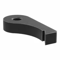 Ratchet Pawl: 2.09 Pitch, Black Oxide-Coated Steel, 5 mm Bore Dia, 60° Teeth Angle (MPN SRT2/3-C)