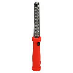 Rechargeable LED cordless hand lamp with a maximum output of 230 lumens and two selectable brightness levels (32 lm and 230 lm). Includes a DC charger. Suitable for tasks requiring portable illumination in maintenance, inspection, or low-light environments.
