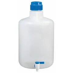 APPROVED VENDOR Carboy: 20 L, 5.3 gal, Polypropylene, Spigot, 2 Handles, F11846-0050
