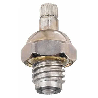 T&S BRASS Cartridge: For B-1100 Series, Use with Hot Water, Brass, Chrome - Compression Faucet Cartridges