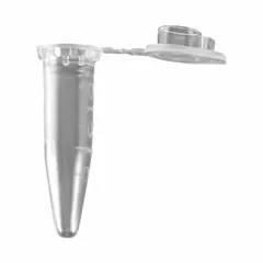 APPROVED VENDOR C2050 Polypropylene Microcentrifuge Tube, 1.5 mL, Natural, Conical Bottom, Graduated, Attached Snap Cap