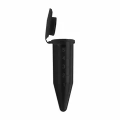 Approved Vendor Polypropylene Centrifuge Tube, 5 mL, Conical, Black, C2500-OB