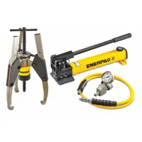 ENERPAC Hydraulic Puller Set: 24 ton Capacity with Attachments, 24 ton Cylinder Nominal Capacity (MPN GPS24H)