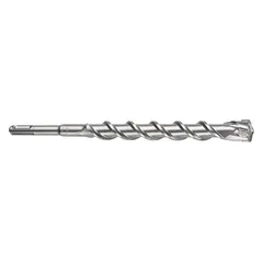 This SDS-Max drill bit is designed for heavy-duty drilling in concrete and masonry. With a 1-1/8 in diameter, 21 in overall length, and 16 in maximum drilling depth, it is suited for anchor holes, rebar penetration, and structural installations in construction and industrial maintenance.