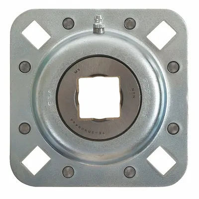 NTN Agricultural Disc Bearing: FD209RK, Square, 1.5 in Bore, Double Sealed - Flanged Disc Bearings