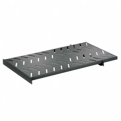 PANDUIT Rack Shelf: 1 u, 30 1/2 in Overall Dp, 1 3/4 in Overall Ht, 19 in Overall Wd - Rack-Mounted Equipment Shelves
