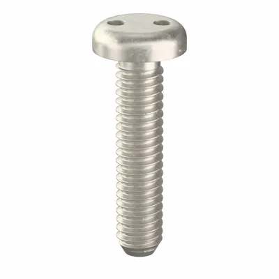 TAMPER-PRUF SCREW Tamper Resistant Screw: #8-32 Thread Size, 3/4 in Lg, Stainless Steel, Plain - Pan Head Tamper-Resistant Machine Screws