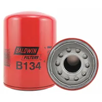 Spin-on oil filter with cellulose media and integral gasket. Thread size 1 1/2"-16, overall height 5 7/8 in, outside diameter 4 1/4 in. Compatible with Ford vehicles. Used in engine lubrication systems to remove contaminants