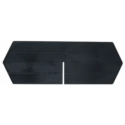 QUANTUM STORAGE SYSTEMS Bin Divider: 11 in x 4 in, Not Electrostatic Discharge Conductive - Cross-Stacking Bin Dividers