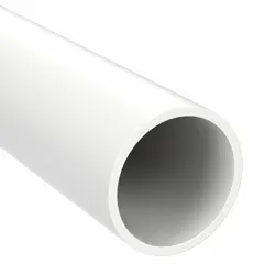 This unthreaded Schedule 40 PVC pipe has an 8 in nominal size and 10 ft overall length. Made from PVC conforming to ASTM D1784, it is suitable for fluid handling, water supply, drainage, and chemical processing applications requiring corrosion resistance.