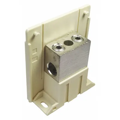 BURNDY Power Distribution Block: Open, Lug, Lug - Open Blocks with Lugs
